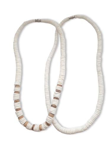 2er set kette muschelkette - 2er,