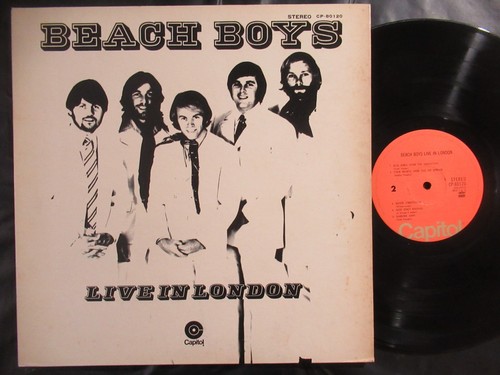Beach boys live london lp - live,