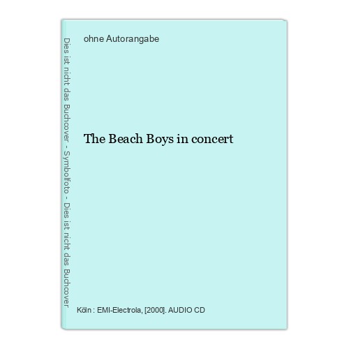 The beach boys concert - beach,