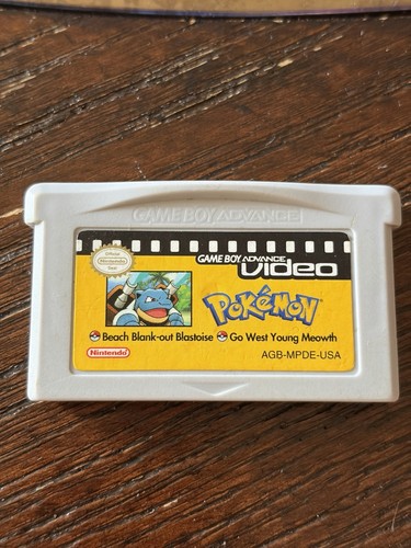 Gba video pokemon - video, game