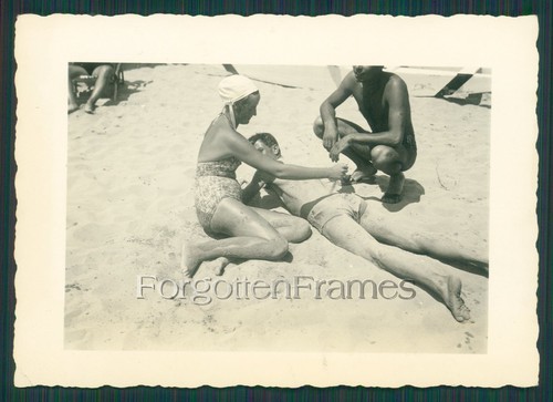 Foto mädchen italiener beach - mädchen,