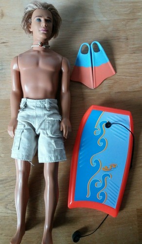 Barbie mattel 1988 beachboy - mattel,