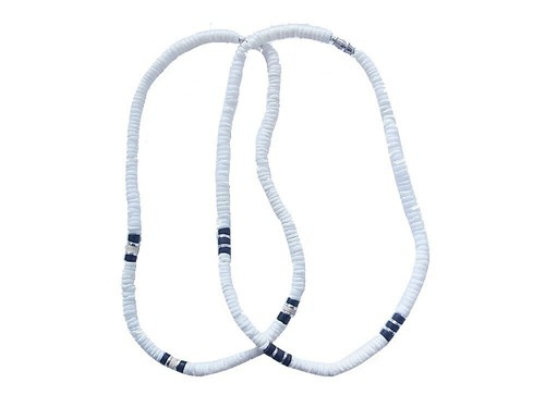 2er set kette muschelkette - 2er,