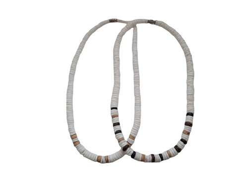 2er set kette muschelkette mit - muschelkette,